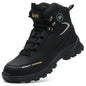 Anti-smashing And Anti-penetration Mountaineering Wear-resistant Waterproof Construction Site Safety Shoes