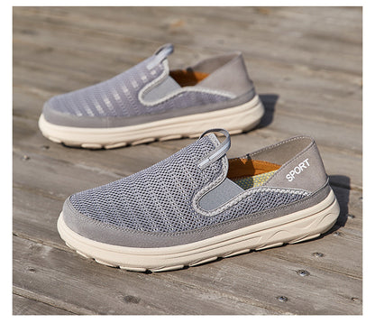 Men's Mesh Sneaker Breathable Lightweight Outdoor Slip-on