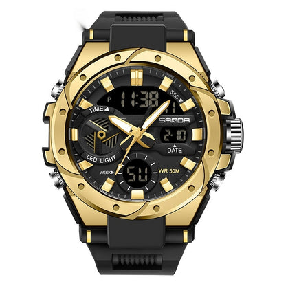 Multifunctional Outdoor Luminous Waterproof Electronic Watch