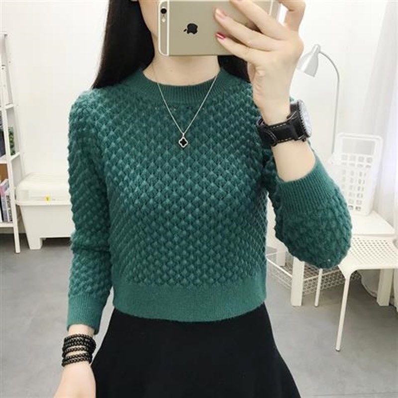 Long Sleeve Short Inner Top All-matching