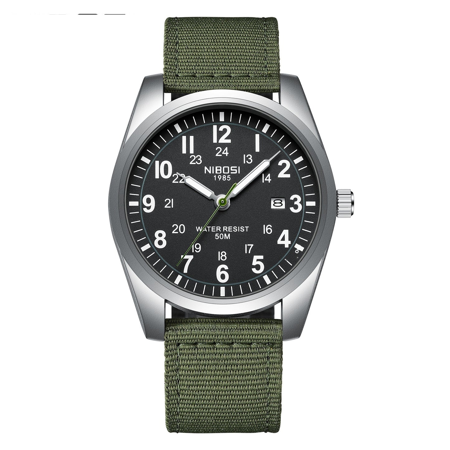 Lightweight Nylon Watchband Men's Watch