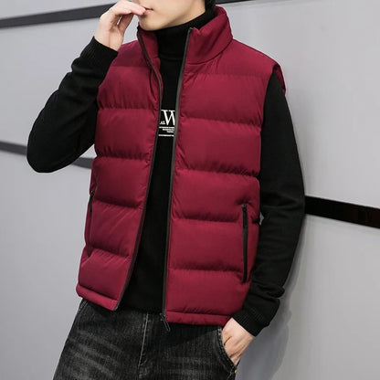 Autumn And Winter Leisure Warm Sleeveless Jacket