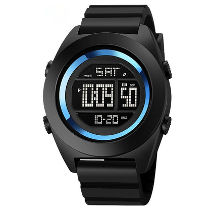 Outdoor Fashion Waterproof Multifunctional Sports Student Electronic Watch