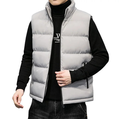 Autumn And Winter Leisure Warm Sleeveless Jacket