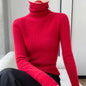 Autumn And Winter Pullover Inner Bottoming Shirt Tight Stretch Women's