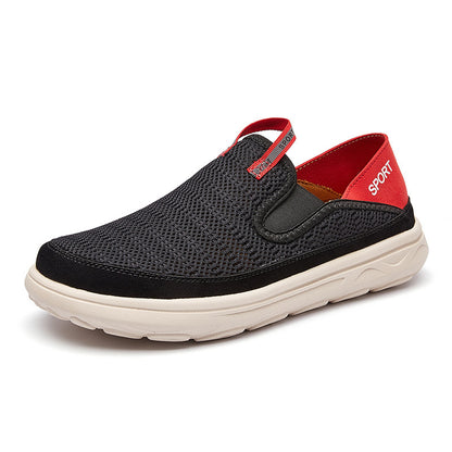 Men's Mesh Sneaker Breathable Lightweight Outdoor Slip-on