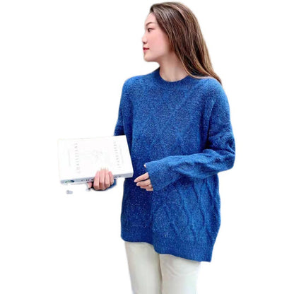 Thick Loose And Lazy Style Knitted Sweater