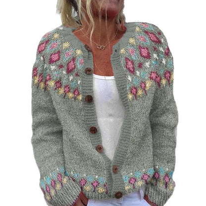 Women's Sweater Loose Multicolor Fashion Knitwear