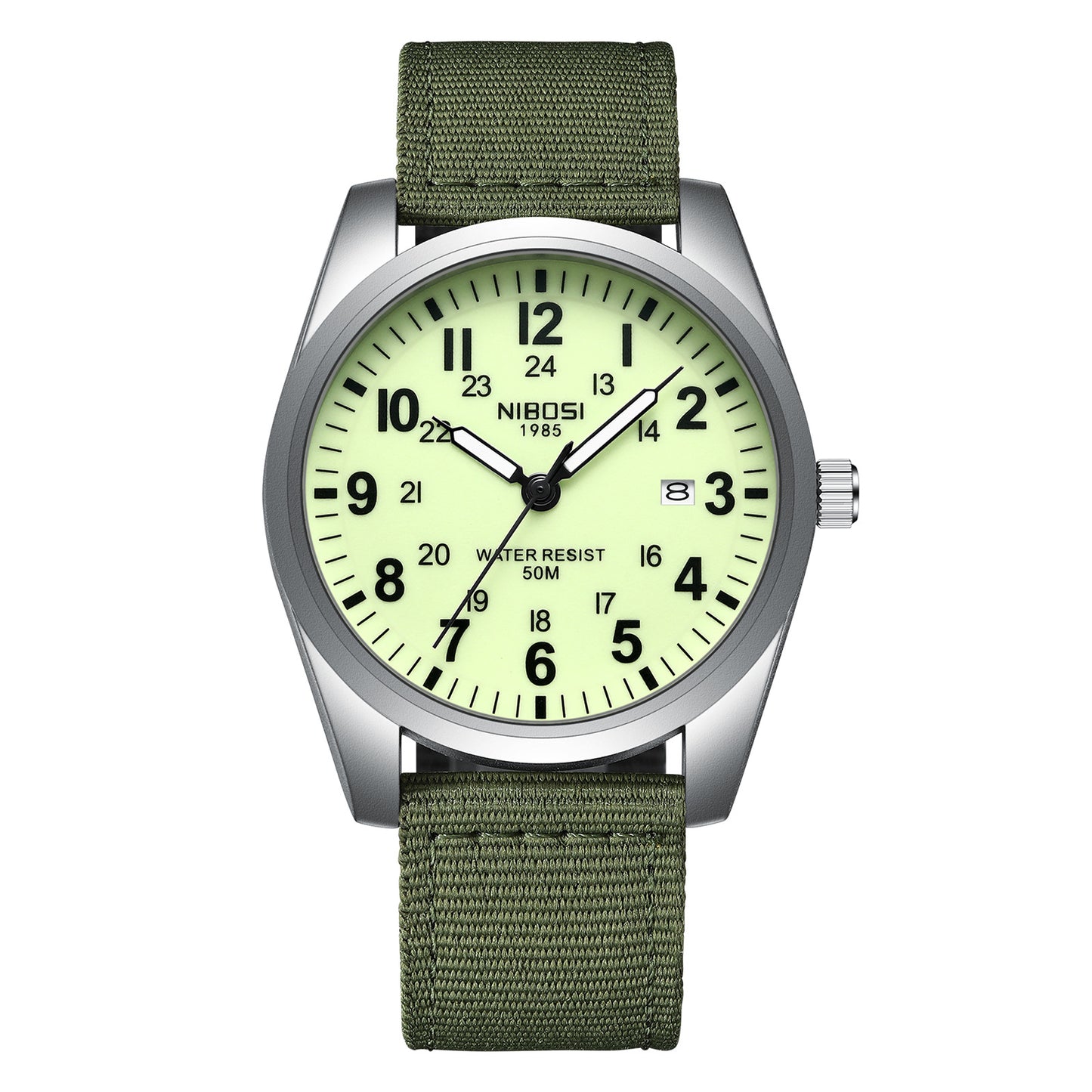 Lightweight Nylon Watchband Men's Watch