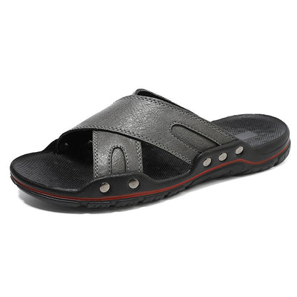 Plus Size Men's Beach Sandals Outdoor