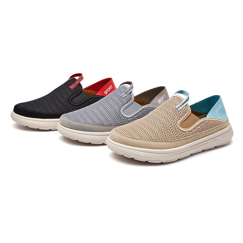 Men's Mesh Sneaker Breathable Lightweight Outdoor Slip-on